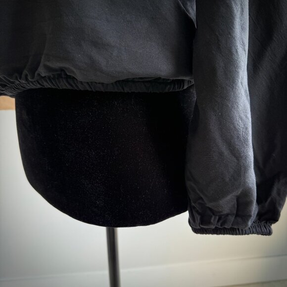 Cloth & Stone Elastic Shirred Long Sleeve Blouse Small - Picture 2 of 8